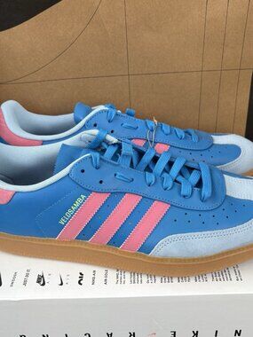 NEW Adidas Velosamba "Bright Blue Magenta" Cycling Shoes JQ2325 Men Size 13